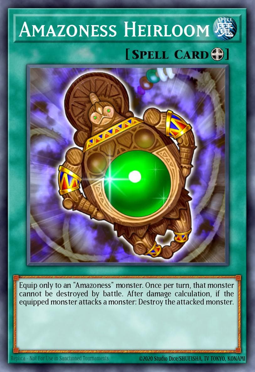 Amazoness Heirloom Speed Duel Starter Decks: Duelists of Tomorrow card