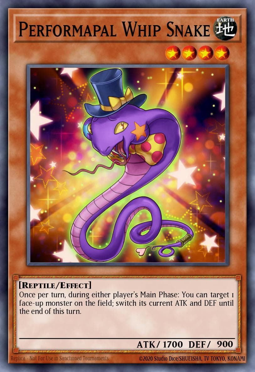 Performapal Whip Snake 2015 Mega-Tin Mega Pack card