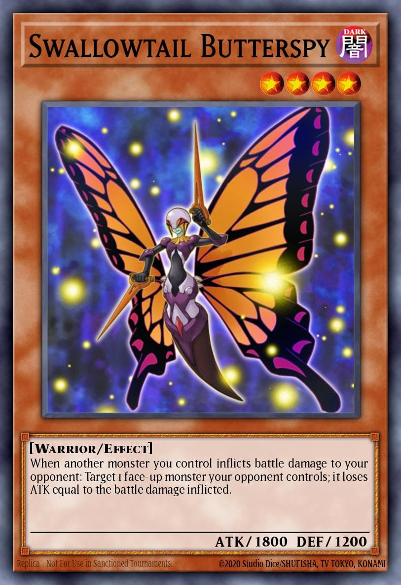 Swallowtail Butterspy War of the Giants Reinforcements card