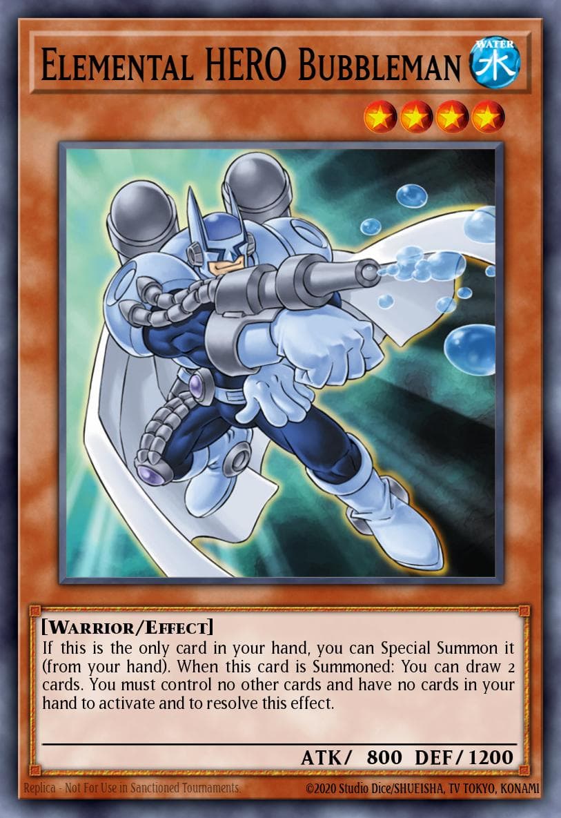 Elemental HERO Bubbleman Dark Revelation Volume 4 card