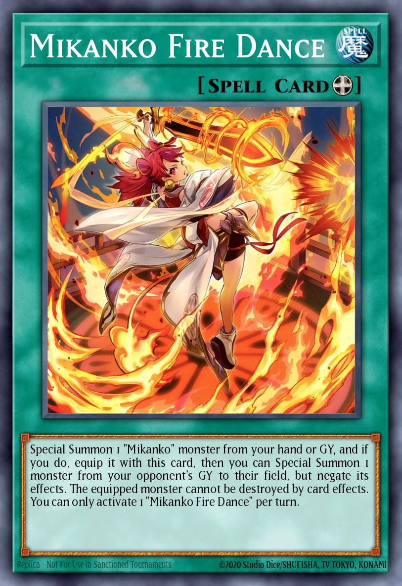 Mikanko Fire Dance Amazing Defenders card