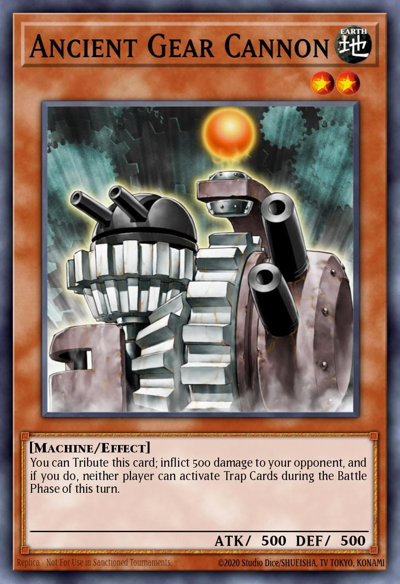 Ancient Gear Cannon Dark Revelation Volume 4 card