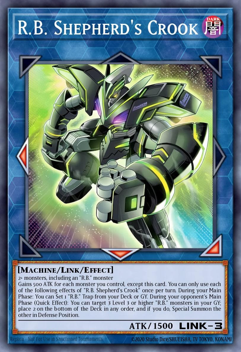 R.B. Shepherd's Crook Doom of Dimensions card
