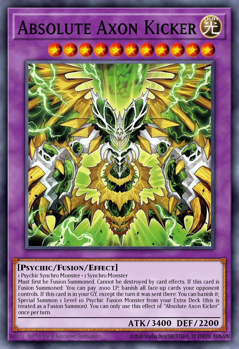 Absolute Axon Kicker Duelist's Advance card