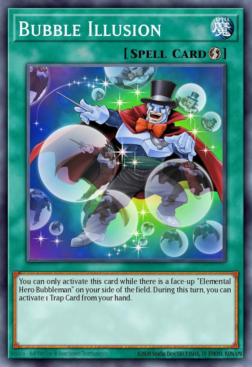 Bubble Illusion 遊戲王 card