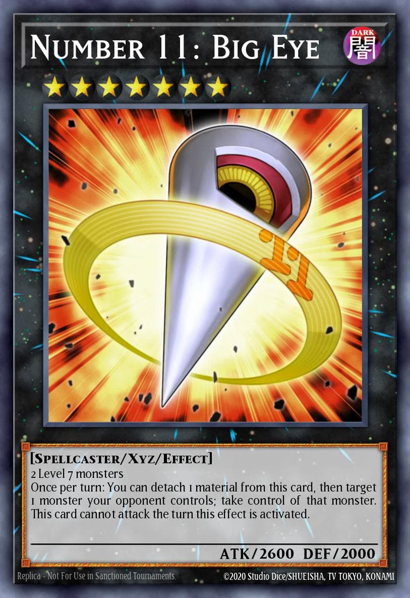 Number 11: Big Eye Battles of Legend: Chapter 1 card