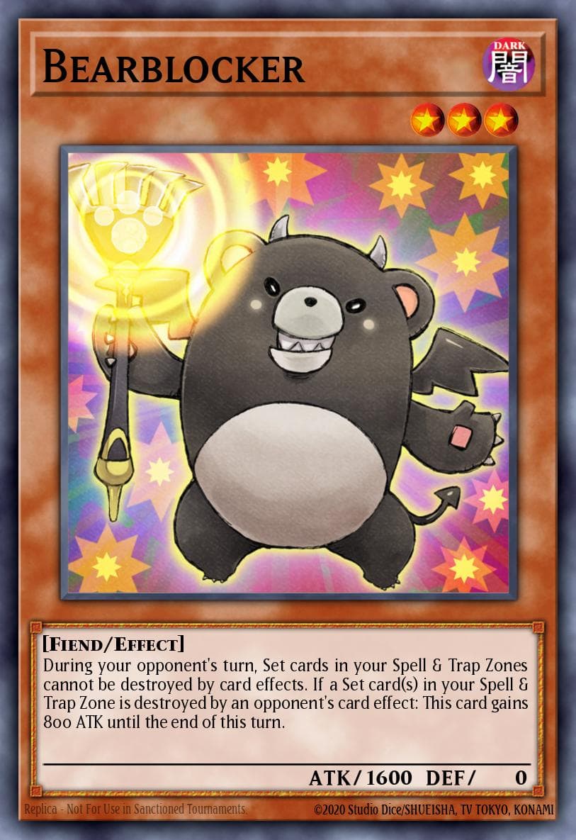 Bearblocker Tactical Masters card