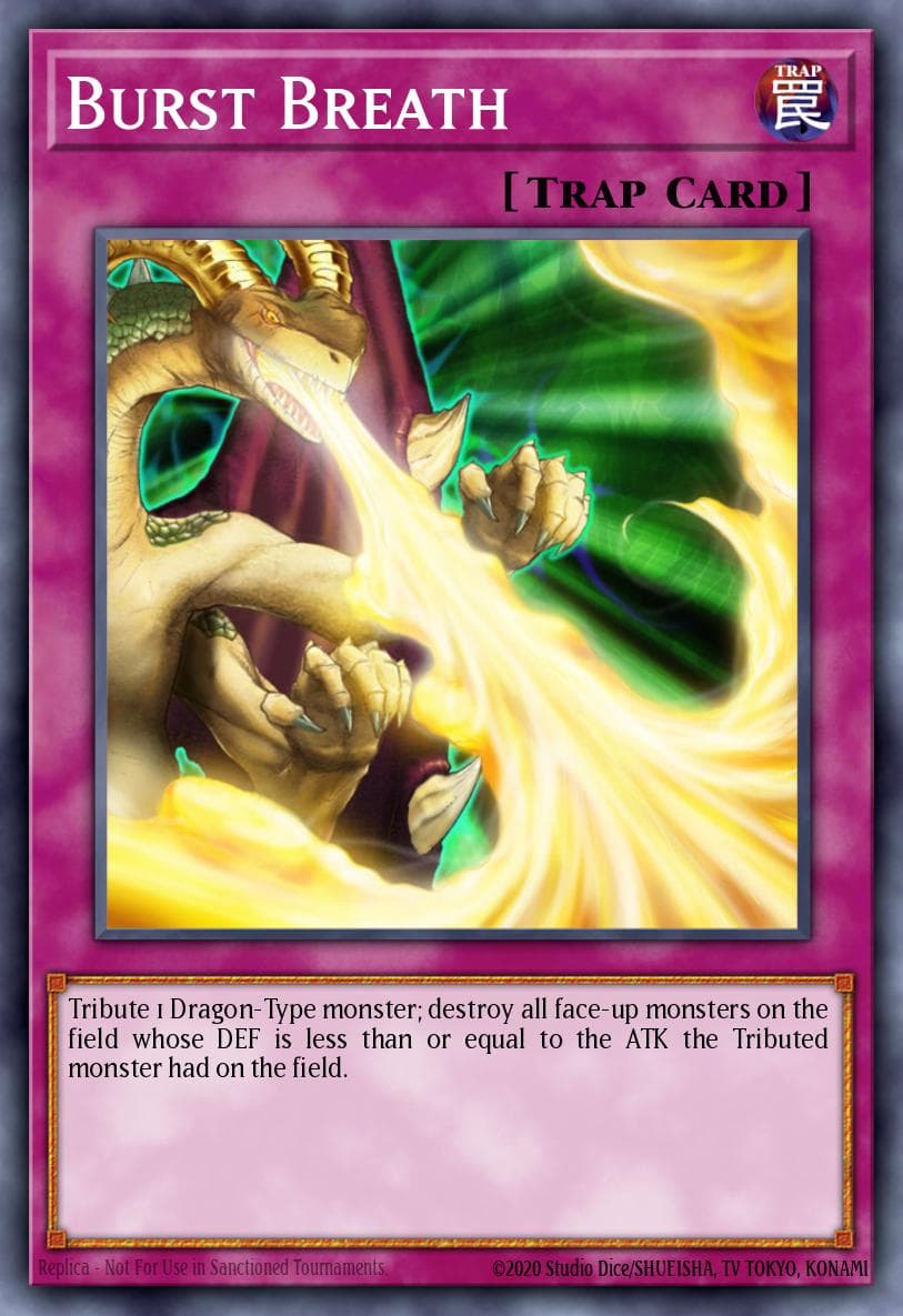 Burst Breath Dark Beginning 2 card
