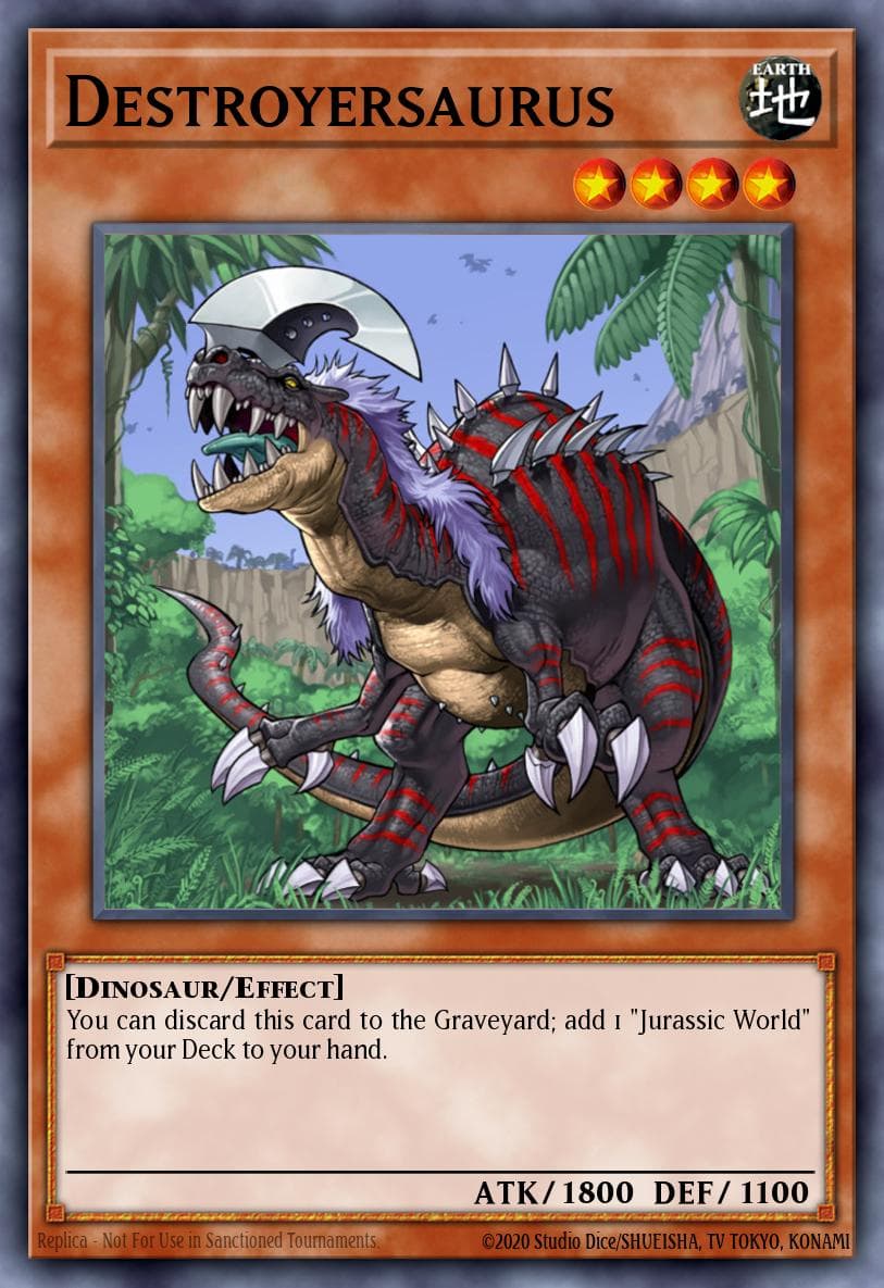 Destroyersaurus Force of the Breaker: Special Edition card