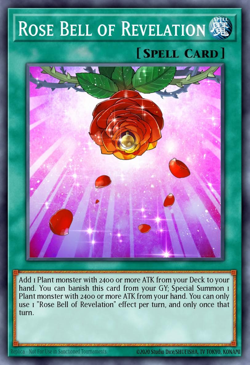 Rose Bell of Revelation Duel Overload card
