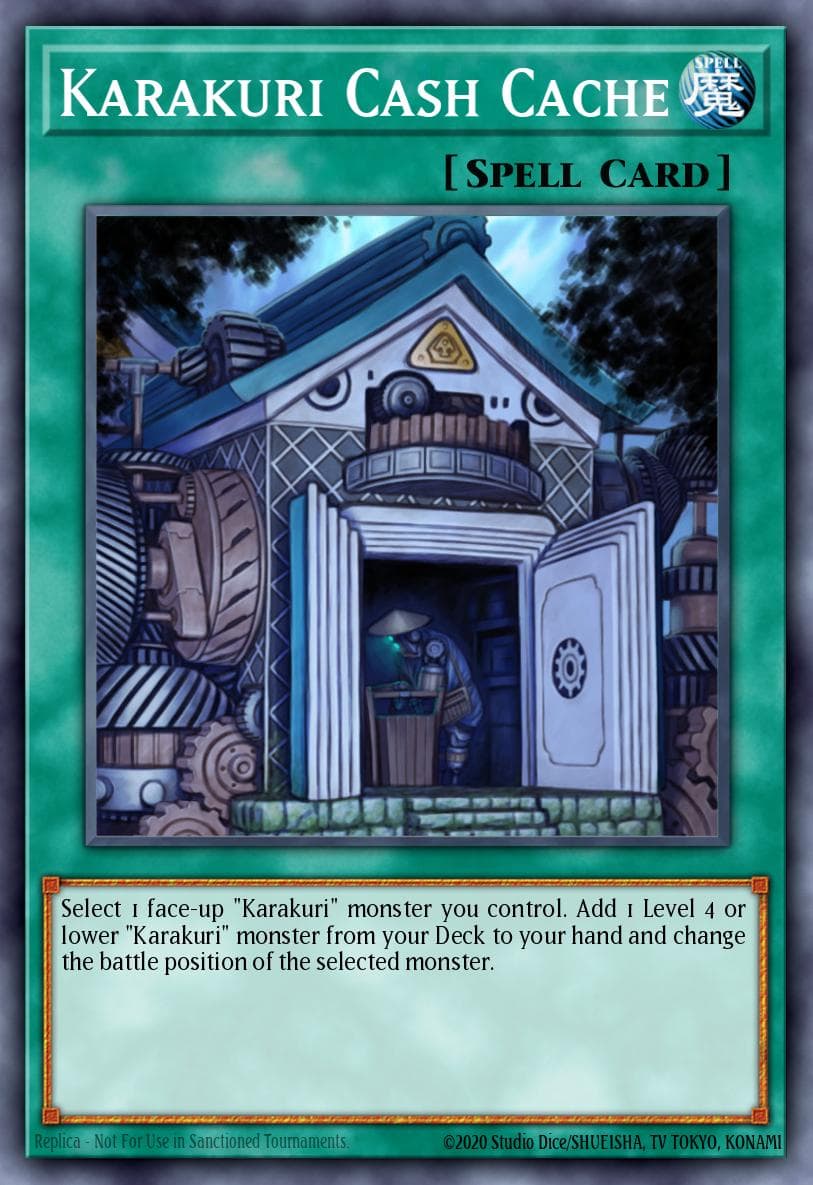 Karakuri Cash Cache Storm of Ragnarok: Special Edition card