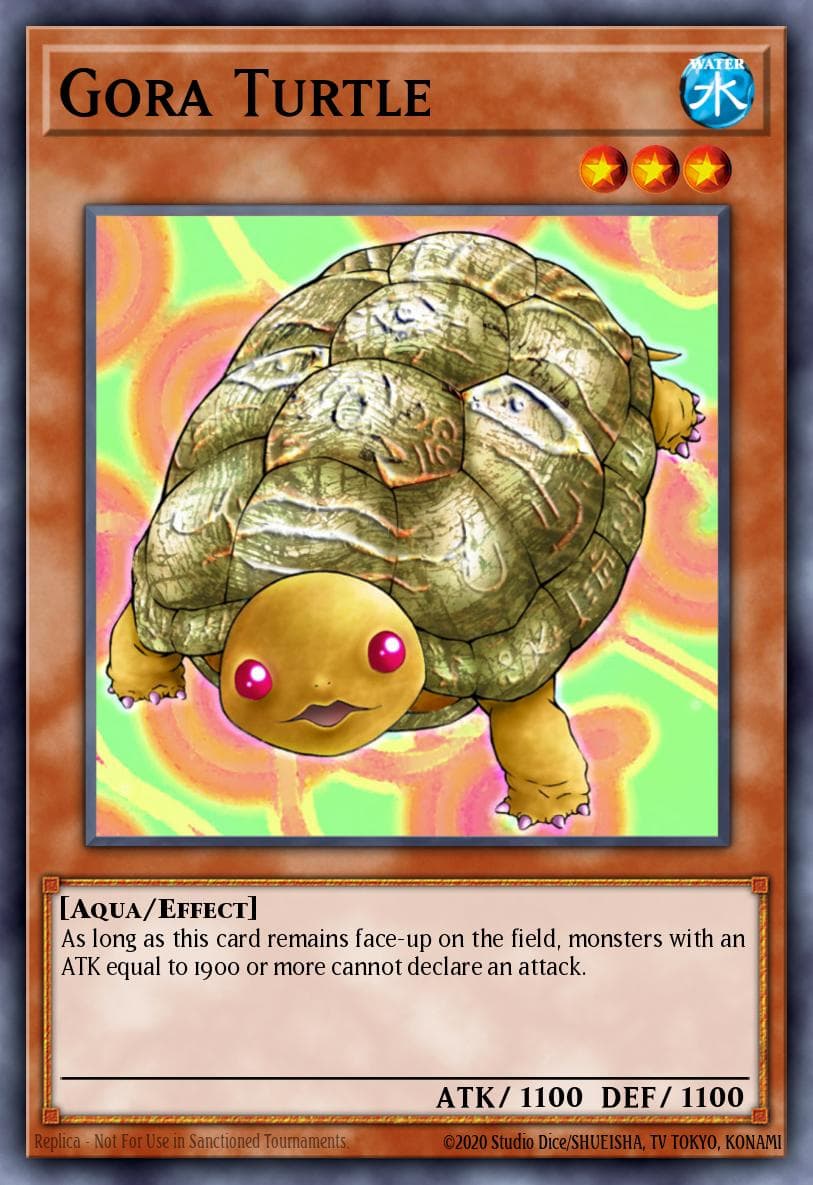 Gora Turtle Dark Beginning 2 card