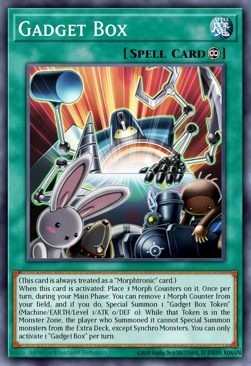 Gadget Box Battles of Legend: Crystal Revenge card