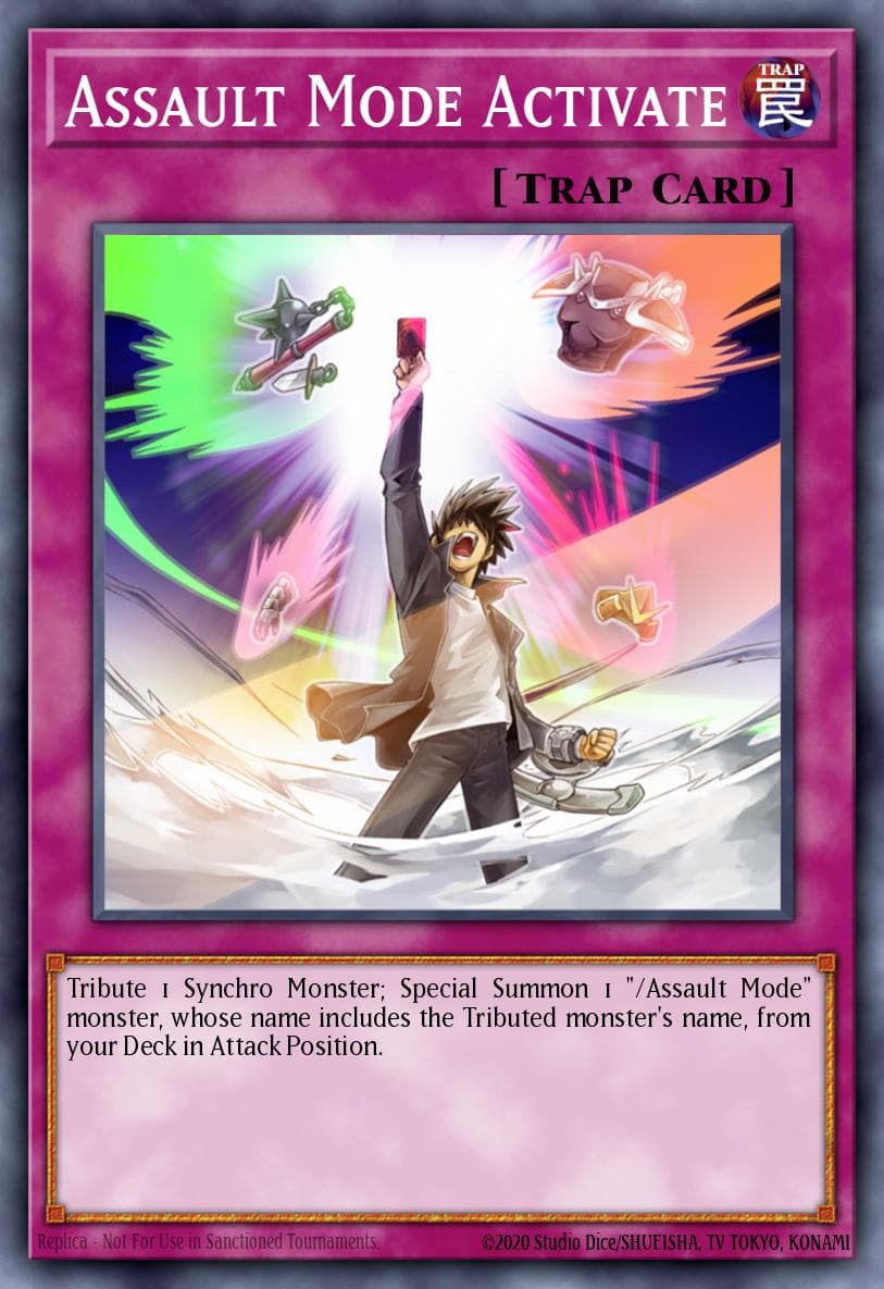 Assault Mode Activate Duelist Pack: Yusei 2 card