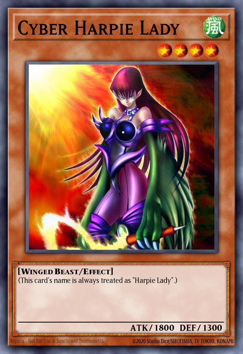 Cyber Harpie Lady Speed Duel: Battle City Box card