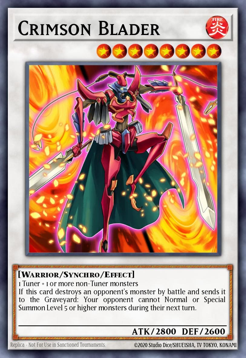 Crimson Blader Cosmo Blazer: Special Edition card