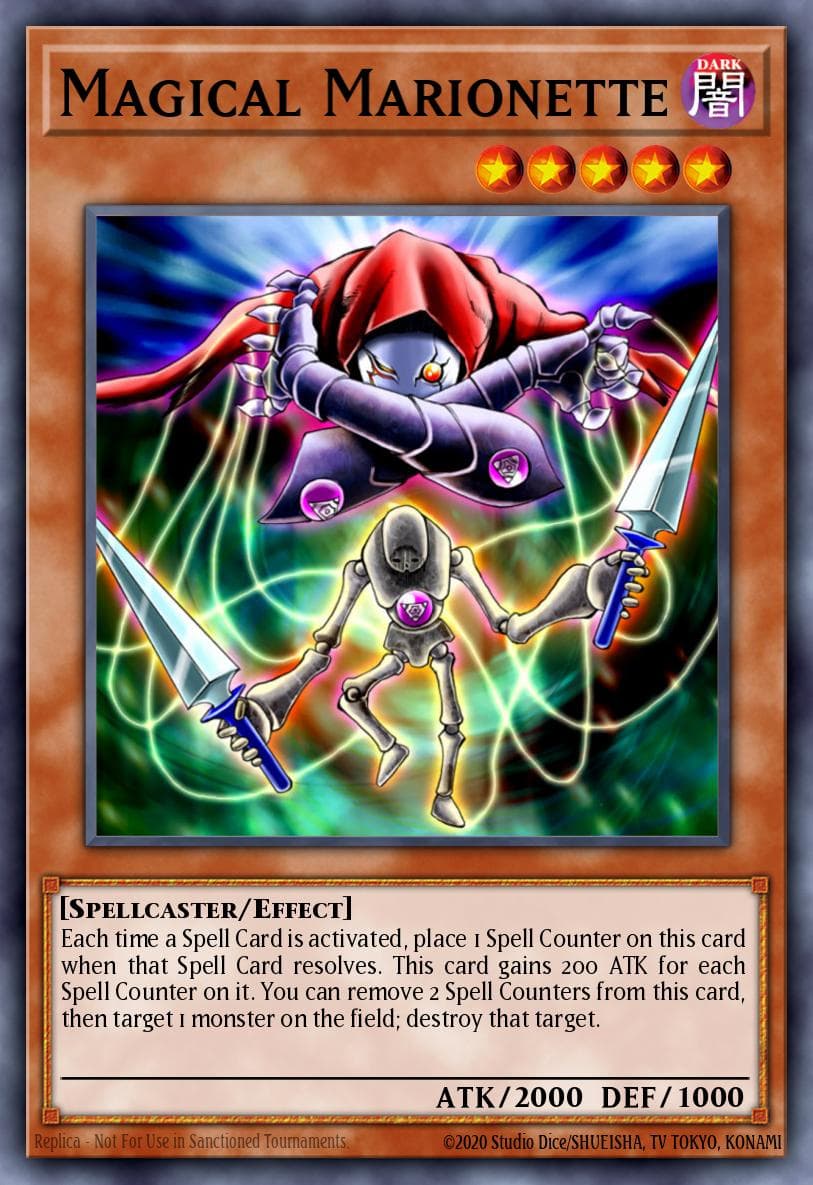Magical Marionette Spellcaster's Command Structure Deck: Special Edition card