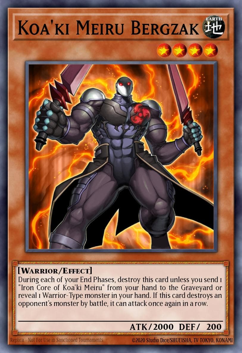 Koa'ki Meiru Bergzak The Shining Darkness Sneak Peek Participation Card card