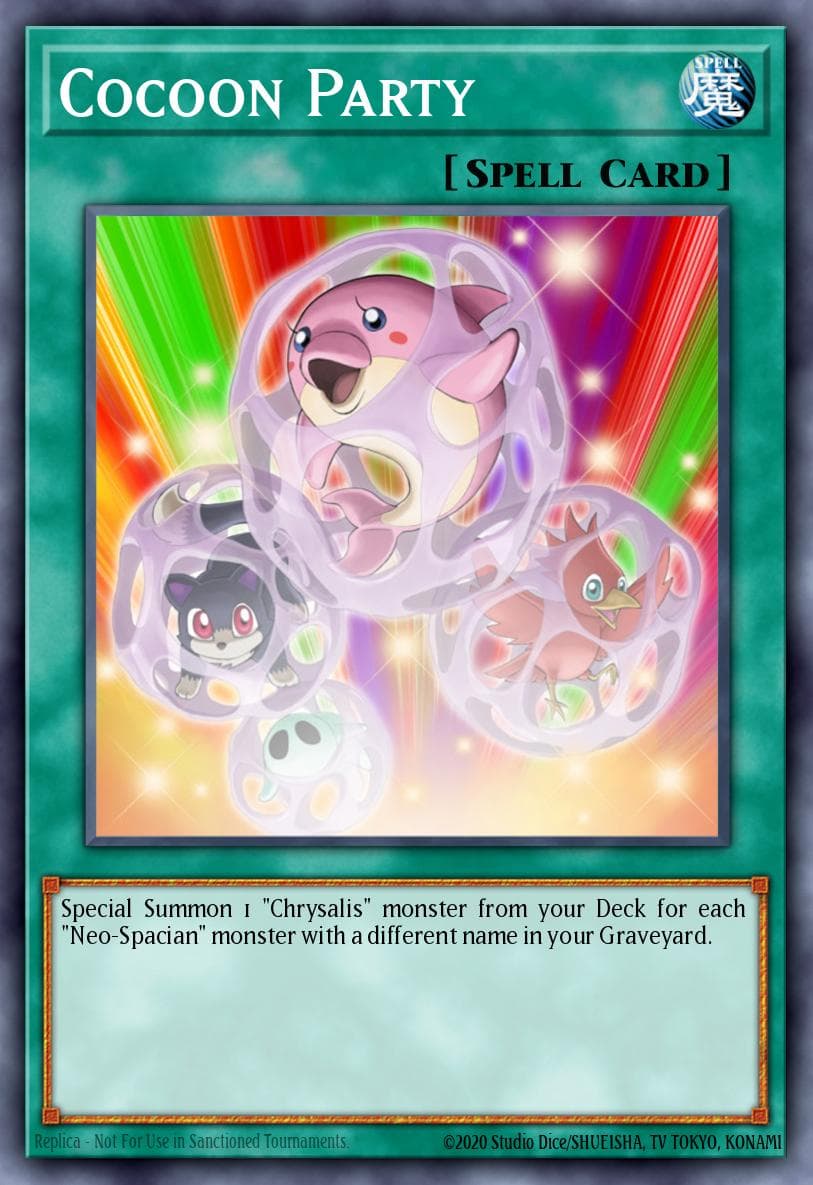 Cocoon Party 遊戲王 card