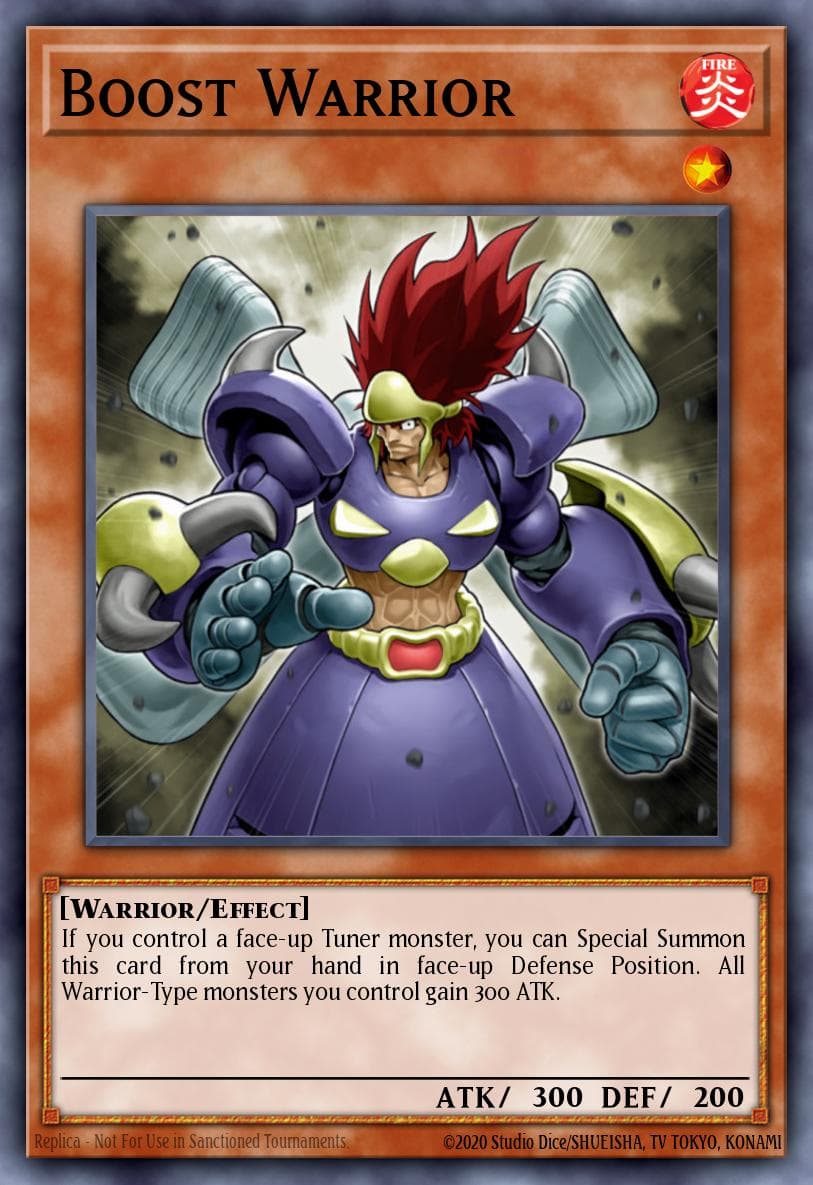 Boost Warrior Duelist Pack: Yusei 3 card