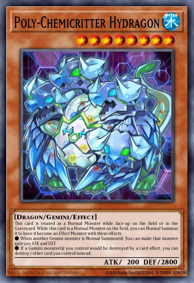Poly-Chemicritter Hydragon Invasion: Vengeance: Special Edition card