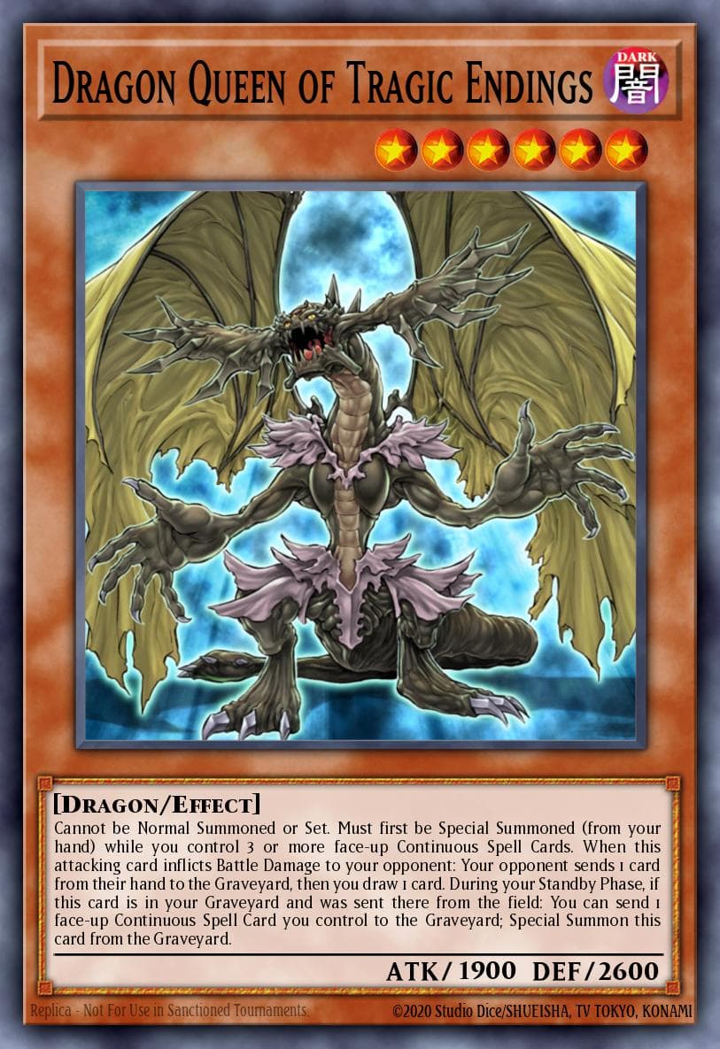 Dragon Queen of Tragic Endings Absolute Powerforce: Special Edition card
