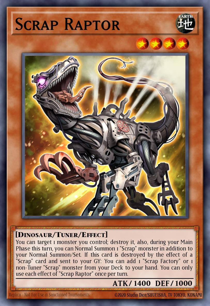 Scrap Raptor 2022 Tin of the Pharaoh's Gods card