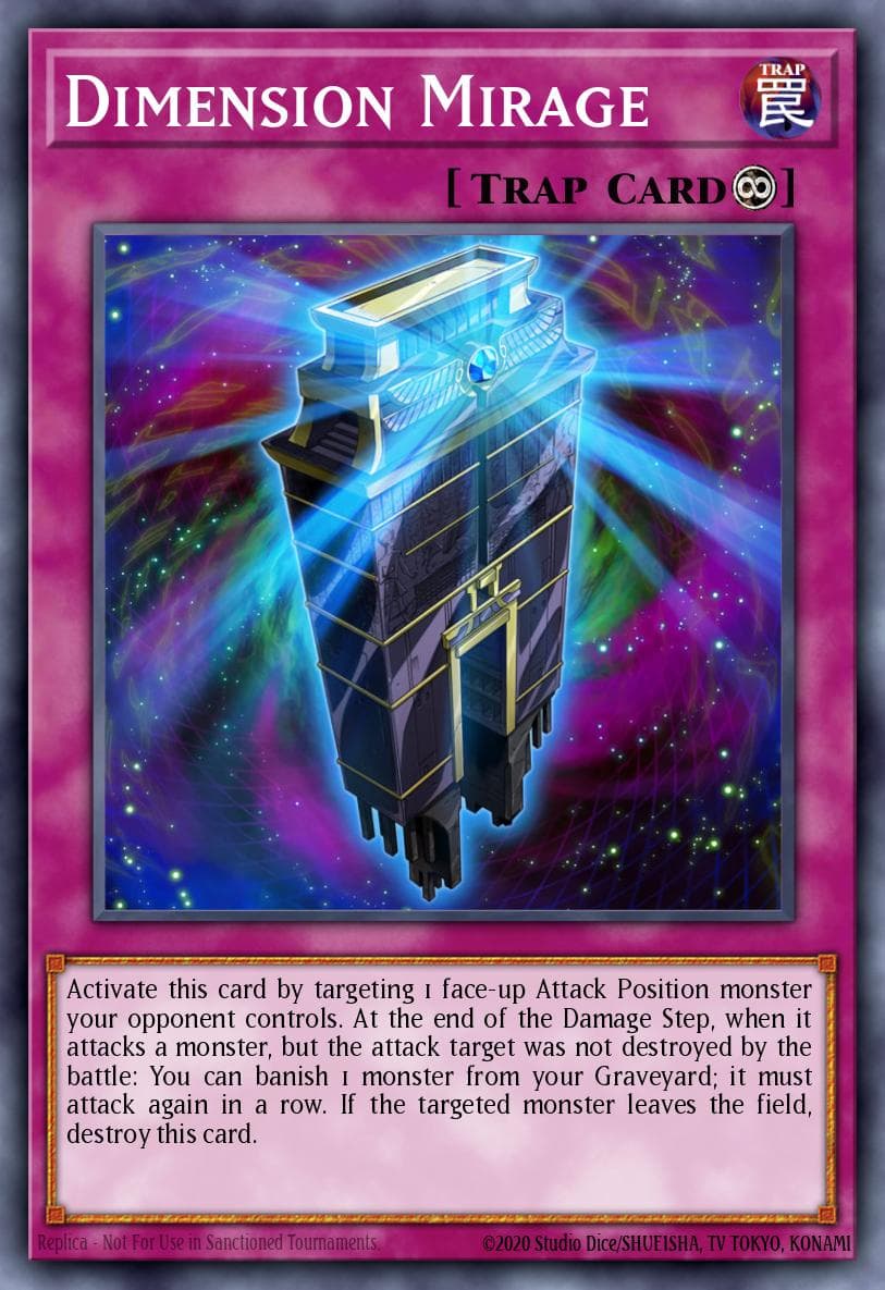 Dimension Mirage Yu-Gi-Oh! The Dark Side of Dimensions Movie Pack: Gold Edition card