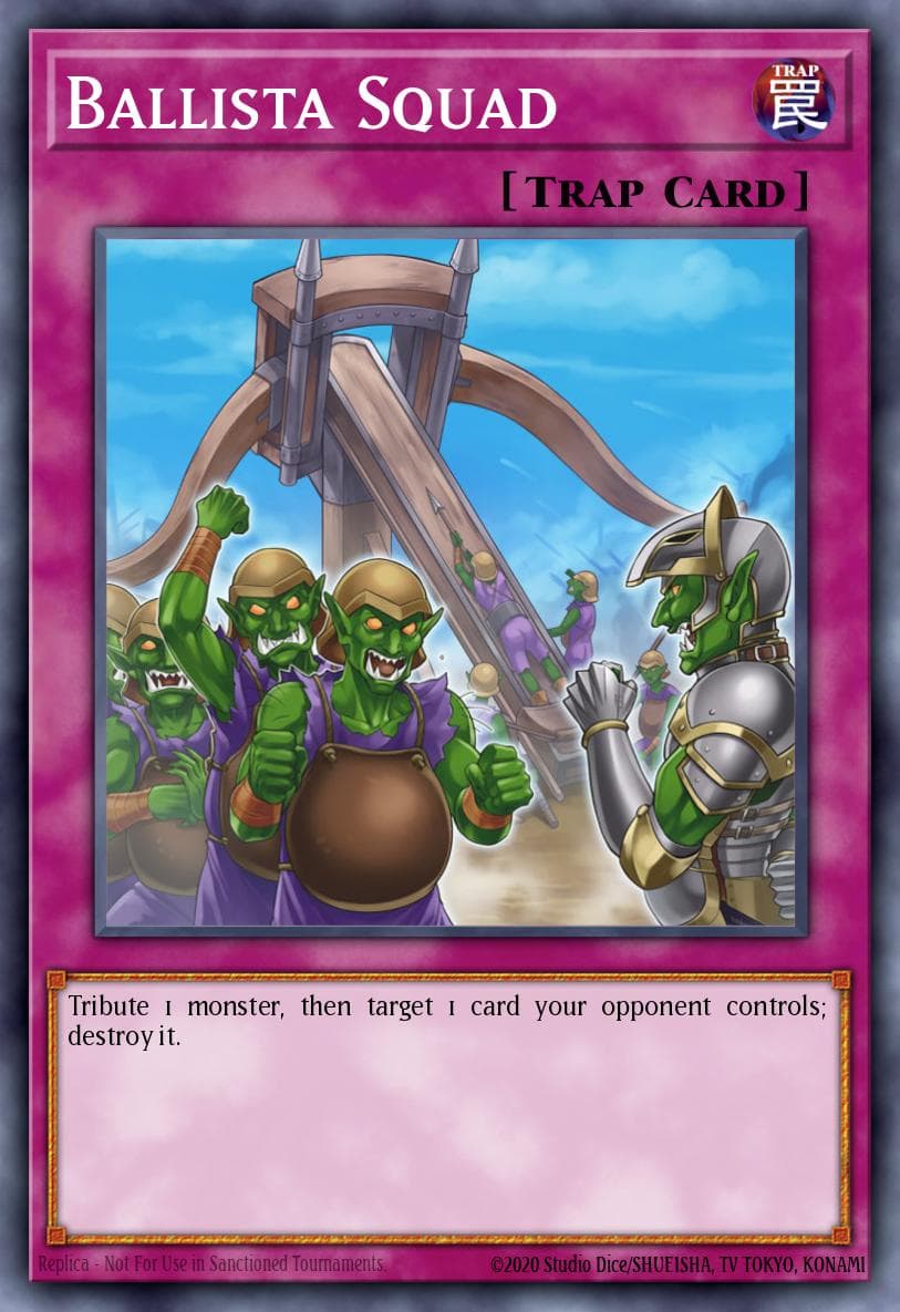 Ballista Squad 2019 Gold Sarcophagus Tin Mega Pack card