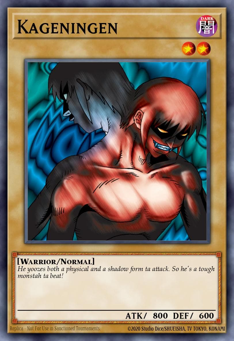 Kageningen 遊戲王 card