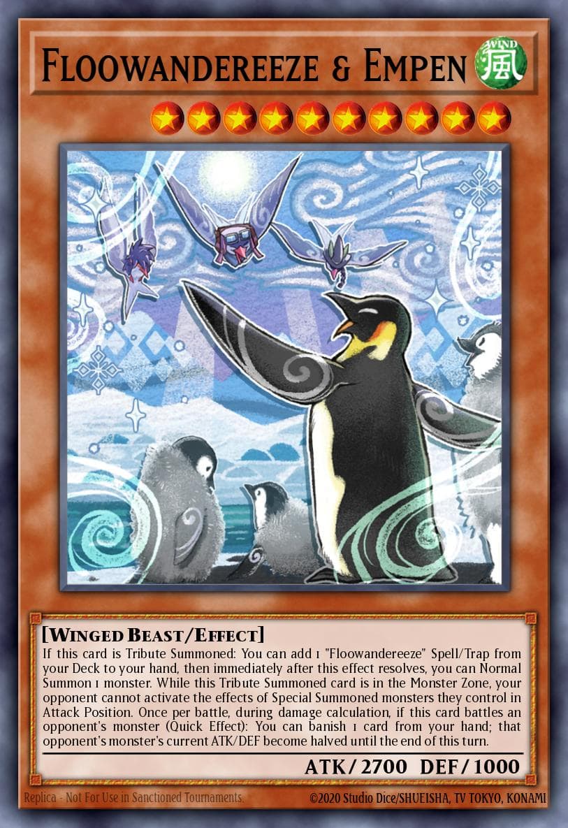 Floowandereeze & Empen Burst of Destiny card