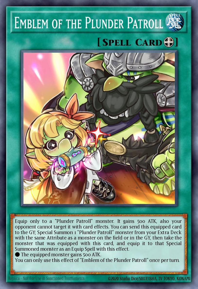 Emblem of the Plunder Patroll Battles of Legend: Crystal Revenge card