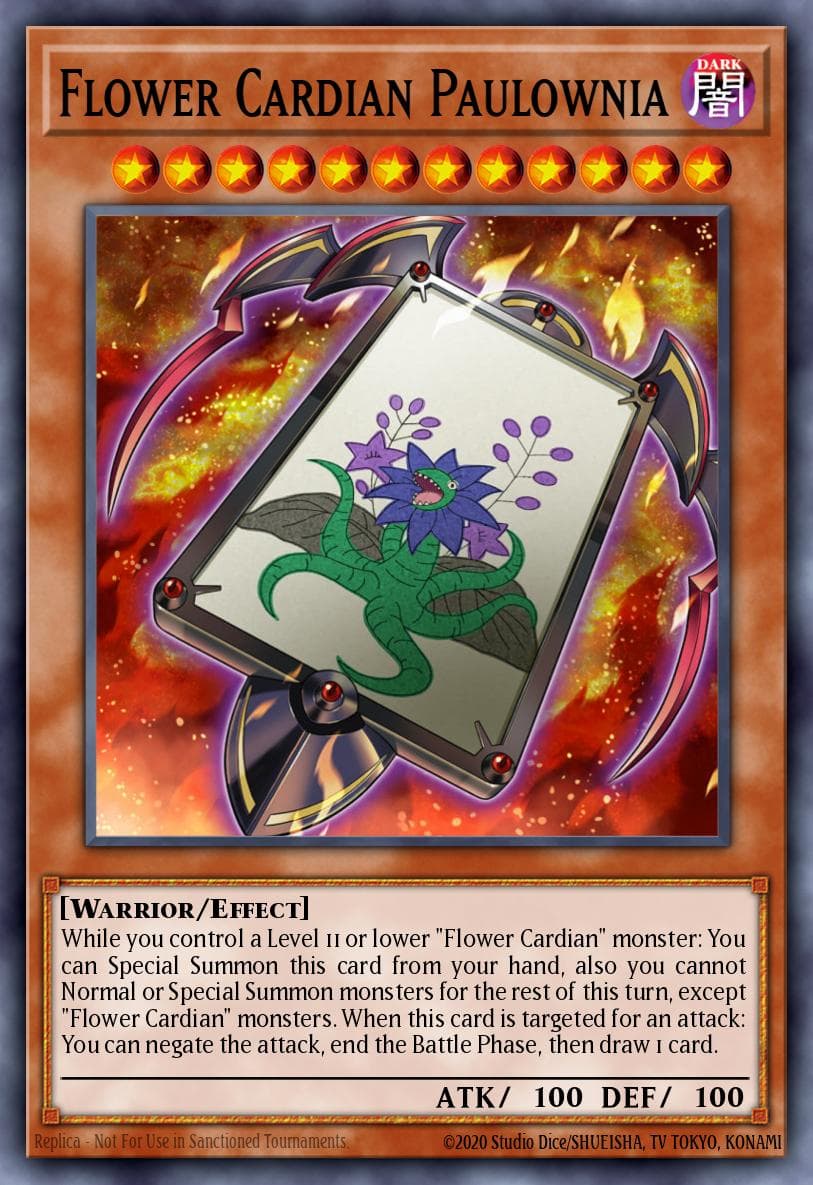 Flower Cardian Paulownia Dragons of Legend: The Complete Series card