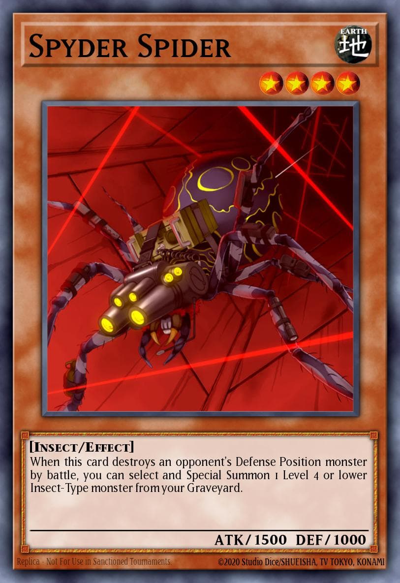 Spyder Spider Stardust Overdrive: Special Edition card