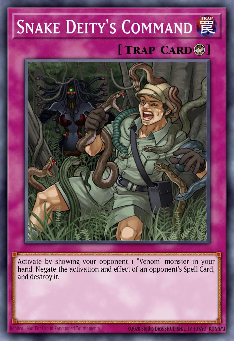 Snake Deity's Command Tactical Evolution: Special Edition card