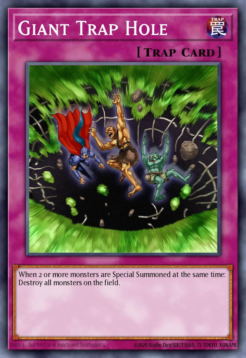 Giant Trap Hole Crossroads of Chaos: Special Edition card