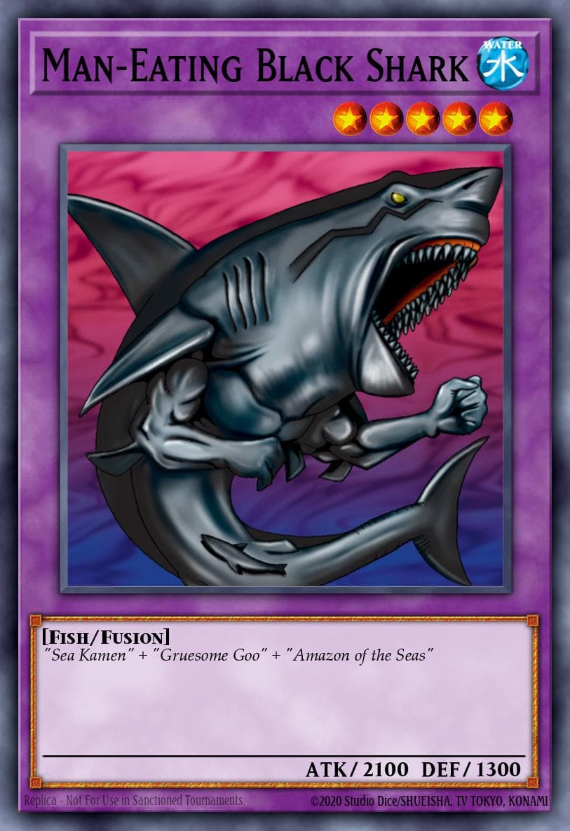 Man-Eating Black Shark Astral Pack Six card