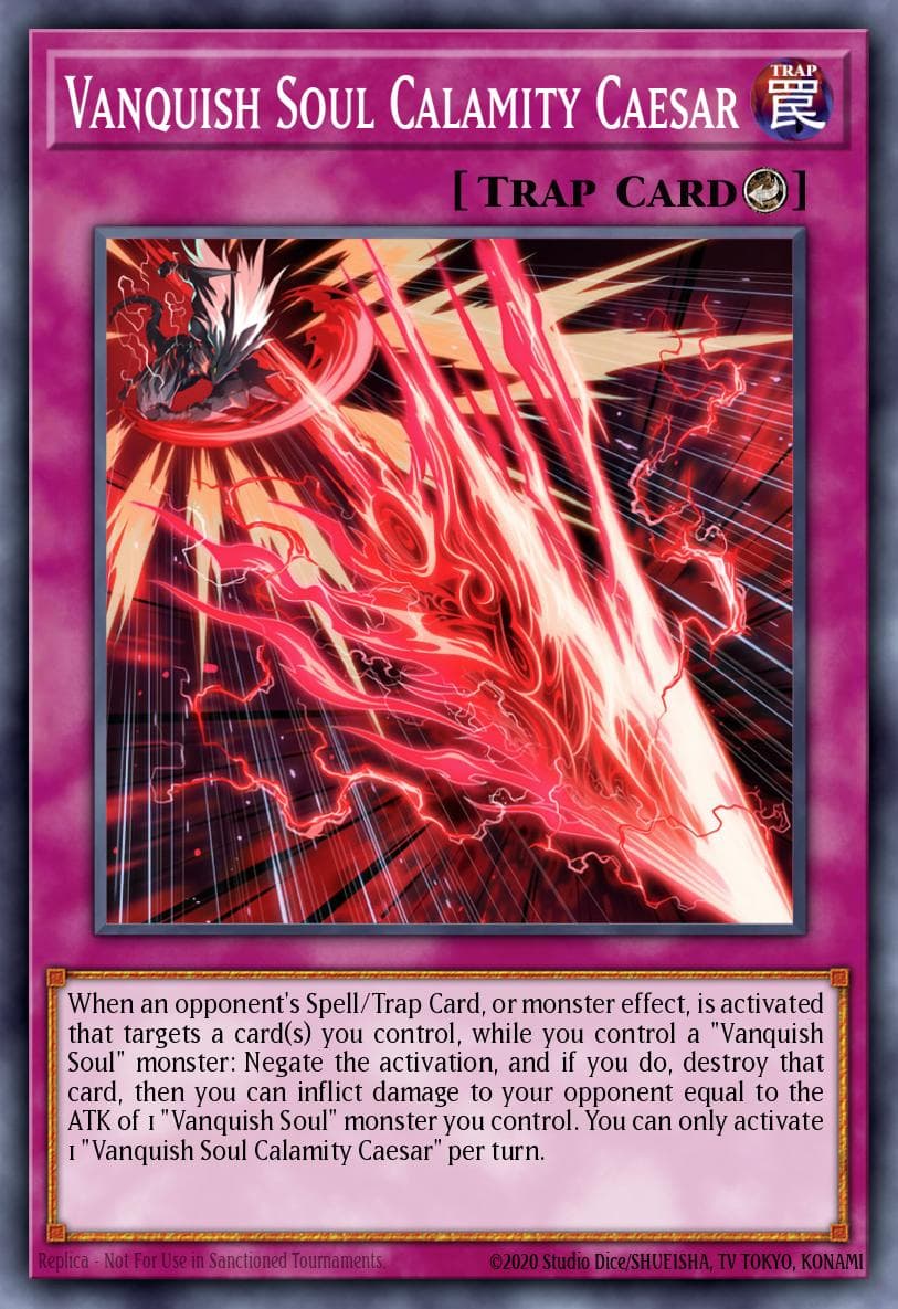 Vanquish Soul Calamity Caesar Wild Survivors card