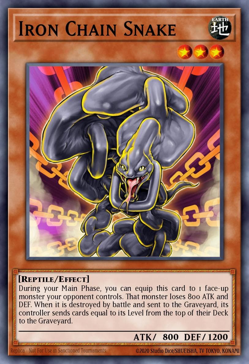 Iron Chain Snake Crossroads of Chaos: Special Edition card