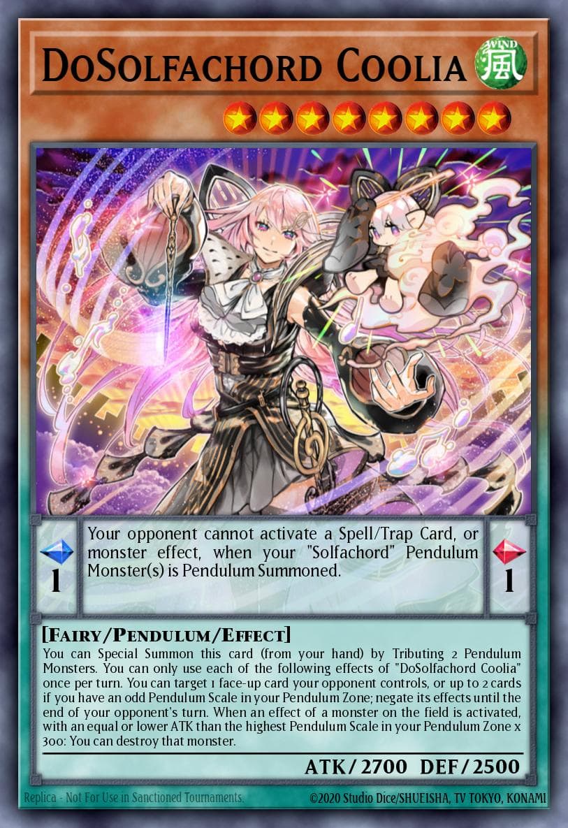 DoSolfachord Coolia Rarity Collection 5 card