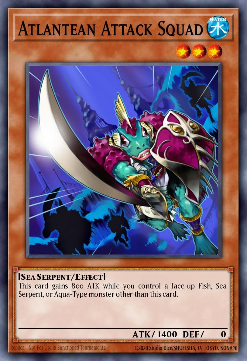 Atlantean Attack Squad Return of the Duelist: Special Edition card