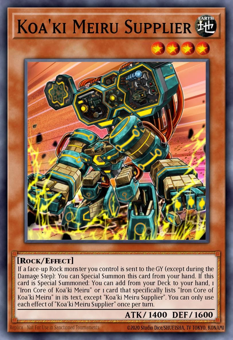 Koa'ki Meiru Supplier Battles of Legend: Crystal Revenge card