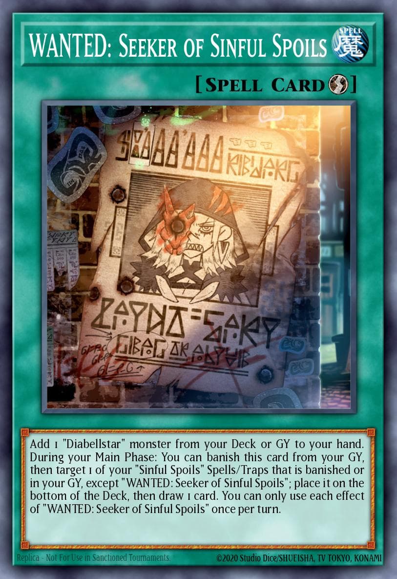 WANTED: Seeker of Sinful Spoils 25th Anniversary Tin: Dueling Mirrors card