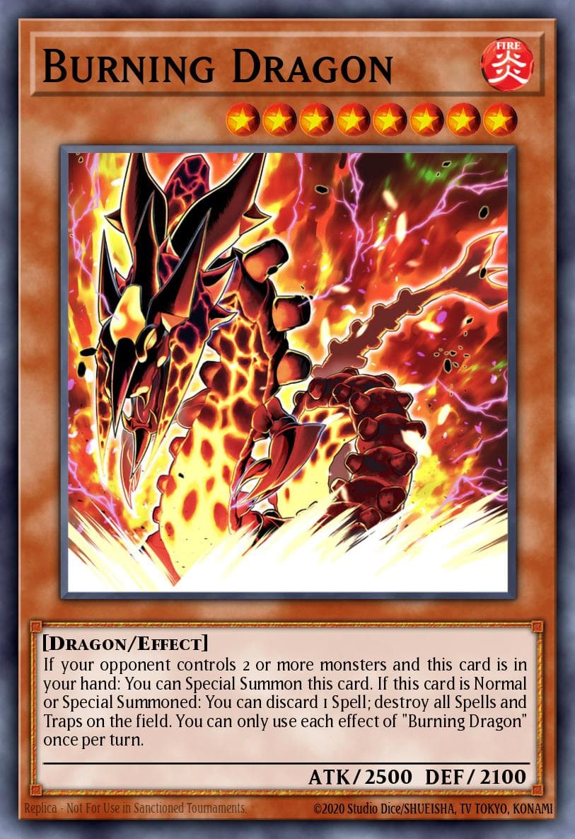 Burning Dragon 25th Anniversary Tin: Dueling Mirrors card