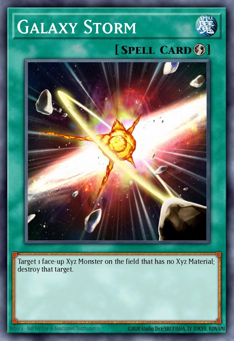 Galaxy Storm Order of Chaos: Special Edition card