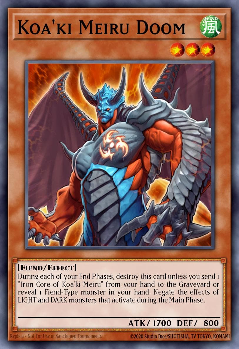 Koa'ki Meiru Doom Battle Pack 3: Monster League card