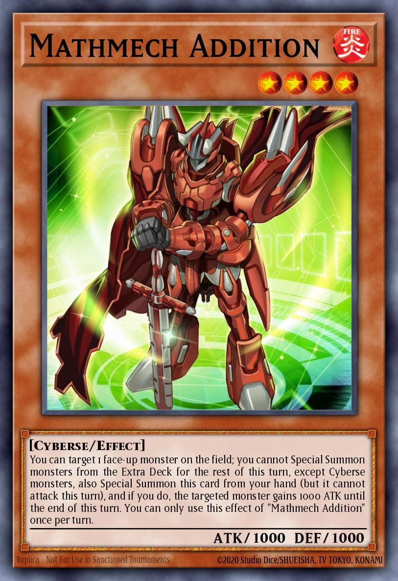 Mathmech Addition Mystic Fighters card