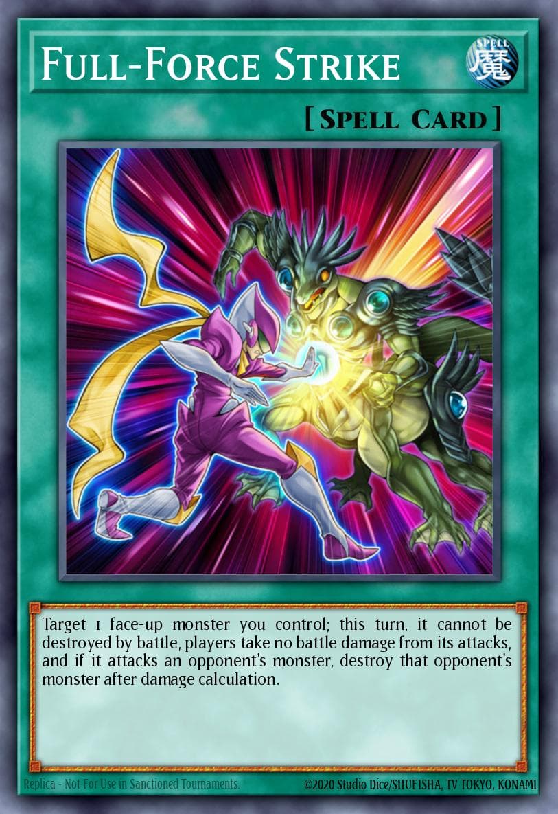 Full-Force Strike 遊戲王 card