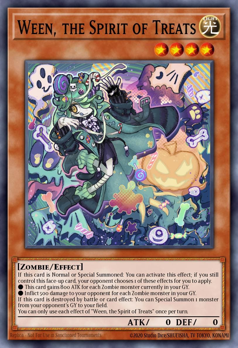 Ween, the Spirit of Treats Supreme Darkness card