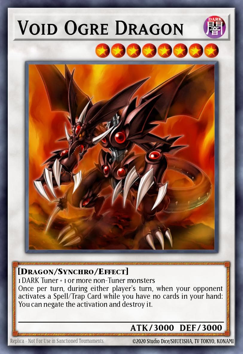 Void Ogre Dragon Premium Collection Tin card